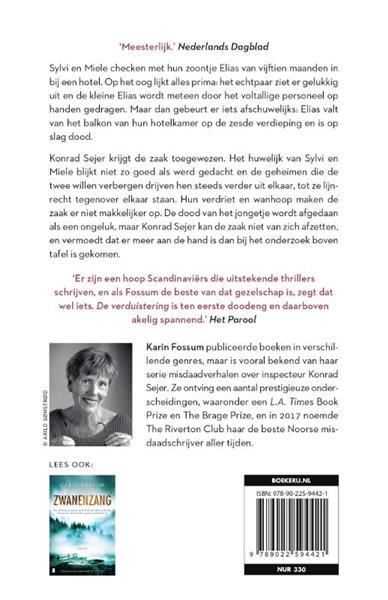 Grote foto de verduistering boeken thrillers