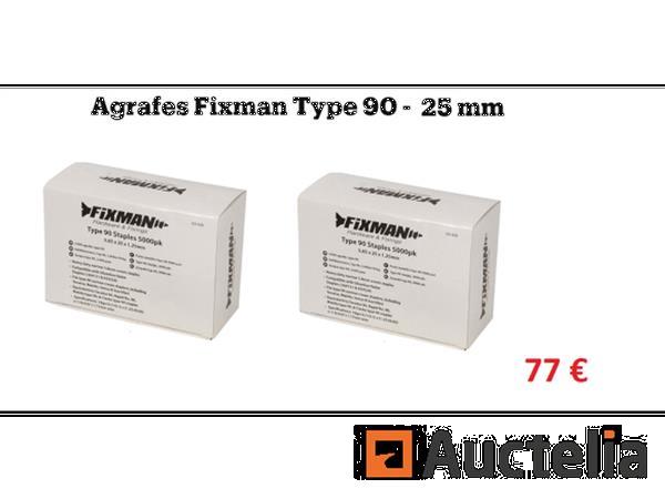 Grote foto 10000 fixman type 90 nieten 25 mm doe het zelf en verbouw onderdelen en accessoires