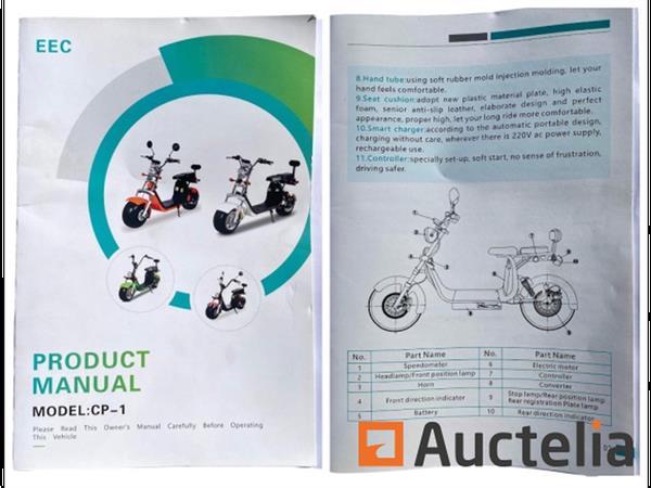 Grote foto e scooter shansu cp 1 1500w 45 km u per stuk doe het zelf en verbouw overige doe het zelf en verbouw