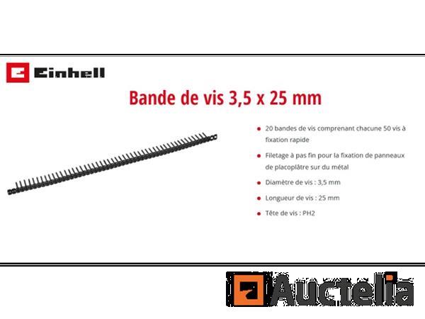 Grote foto schroefstrip 3 5 x 25 mm voor einhell gyproc doe het zelf en verbouw onderdelen en accessoires