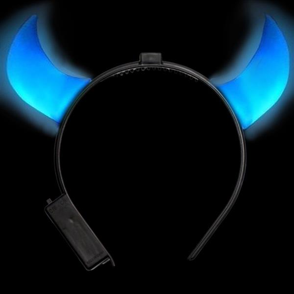 Grote foto duivelsdiadeem met licht blauw incl batterij verzamelen overige verzamelingen