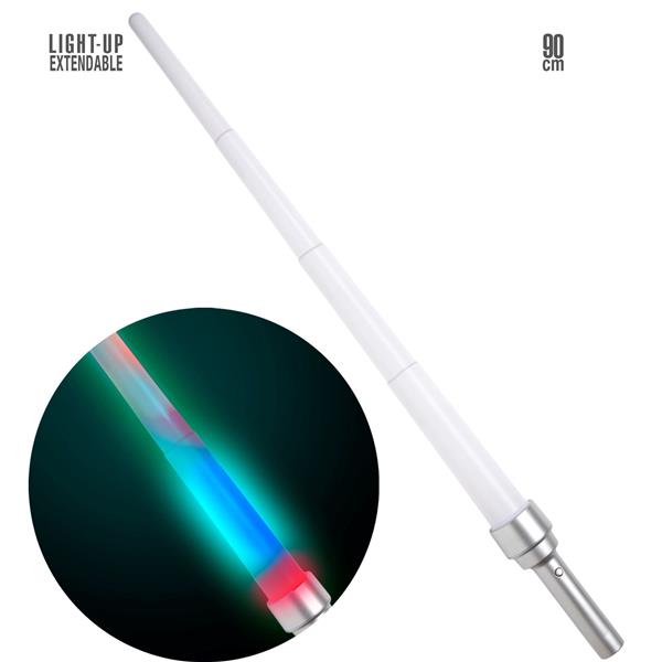 Grote foto uitschuifbaar lichtzwaard 90 cm met lichtfunktie verzamelen overige verzamelingen