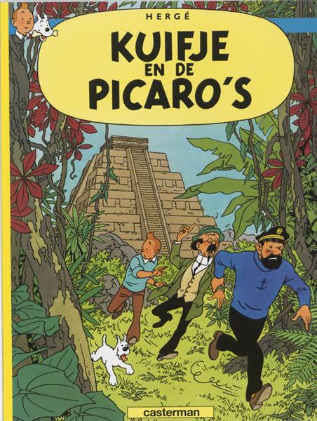 Grote foto kuifje en de picaro kuifje 23 boeken stripboeken
