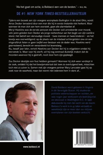 Grote foto verlossing amos decker 5 boeken thrillers