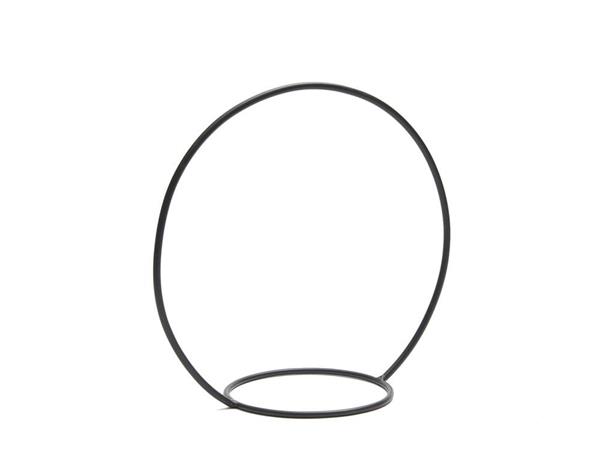 Grote foto frame metalen ring met ring 30 cm zwart hanging circle with ring verzamelen overige verzamelingen