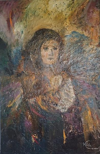 Grote foto kunsthandel gennep mother and child on the run antiek en kunst modern