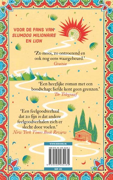 Grote foto het wonderlijke verhaal van de man die van india naar zweden fietste voor de liefde boeken hobby en vrije tijd