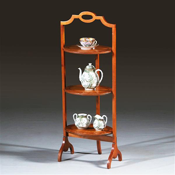 Grote foto cake stand in satijnhout ingelegd met zonmotief ca. 1920 no.301885 antiek en kunst stoelen en banken
