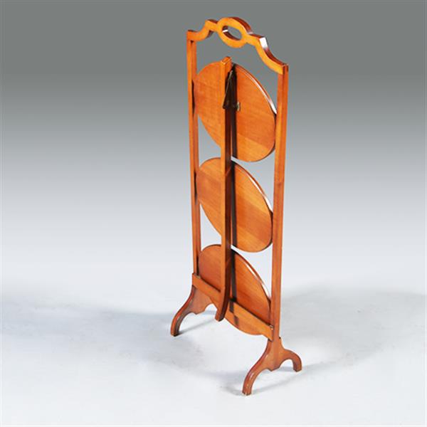 Grote foto cake stand in satijnhout ingelegd met zonmotief ca. 1920 no.301885 antiek en kunst stoelen en banken
