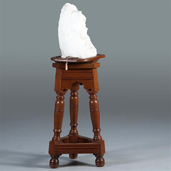 Grote foto robuuste pi destal of atelier bok ca 1890 voor presentatie van kunstwerk ca 1900 no.301622 antiek en kunst stoelen en banken