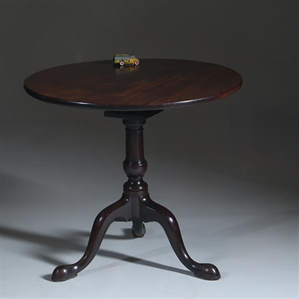 Grote foto bird cage tilttop massief mahonie schitterende kleur ca 1775 no.301865 antiek en kunst stoelen en banken