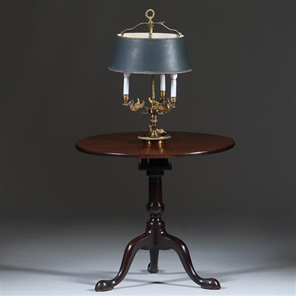 Grote foto bird cage tilttop massief mahonie schitterende kleur ca 1775 no.301865 antiek en kunst stoelen en banken