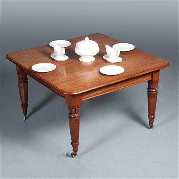 Grote foto eetkamertafel tot 12 personen victoriaans ca 1860 in mooie oude kleur no.301880 antiek en kunst stoelen en banken