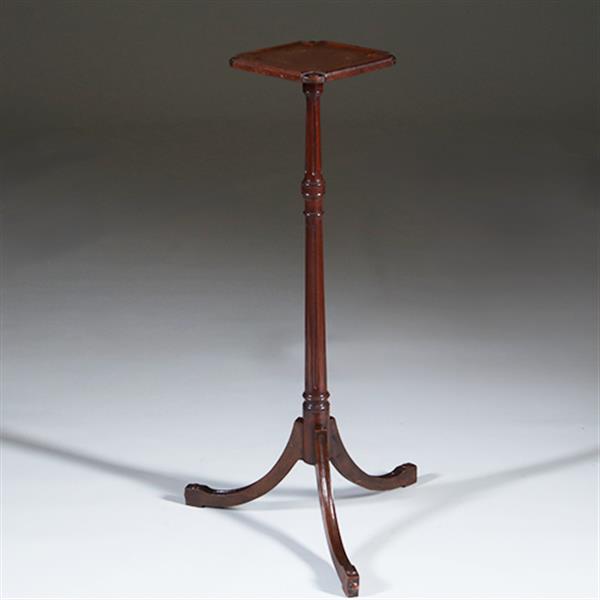 Grote foto louis seize gueridon ca 1800 mahonie met verdiept blad no.301840 antiek en kunst stoelen en banken