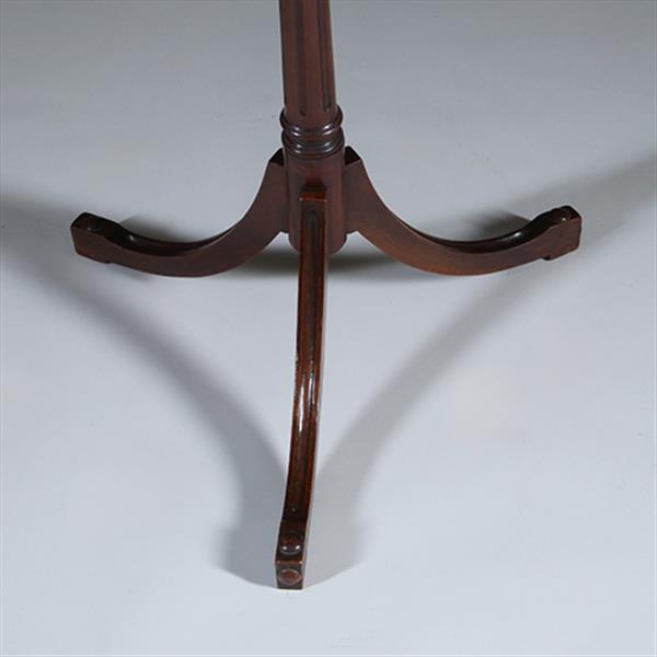 Grote foto louis seize gueridon ca 1800 mahonie met verdiept blad no.301840 antiek en kunst stoelen en banken