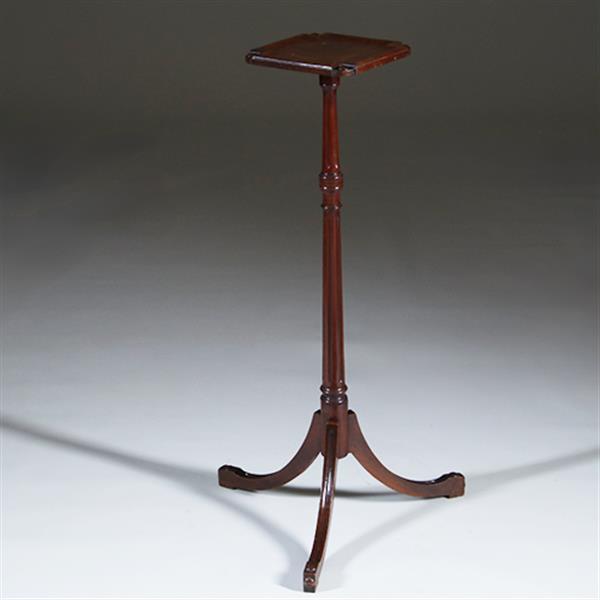 Grote foto louis seize gueridon ca 1800 mahonie met verdiept blad no.301840 antiek en kunst stoelen en banken