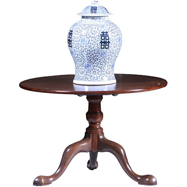 Grote foto verlaagde massief mahonie tilttop ca 1775 no.301870 antiek en kunst stoelen en banken