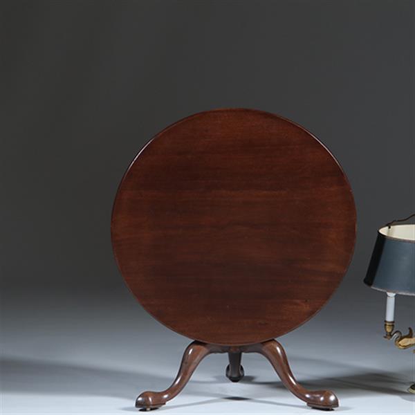 Grote foto verlaagde massief mahonie tilttop ca 1775 no.301870 antiek en kunst stoelen en banken