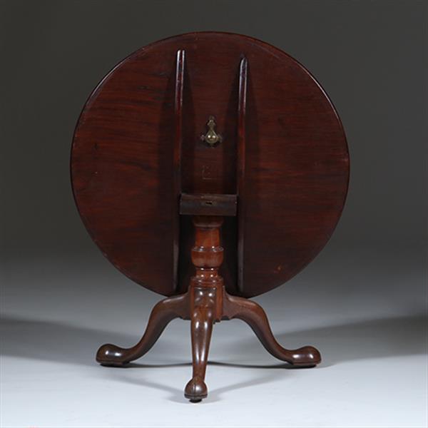 Grote foto verlaagde massief mahonie tilttop ca 1775 no.301870 antiek en kunst stoelen en banken