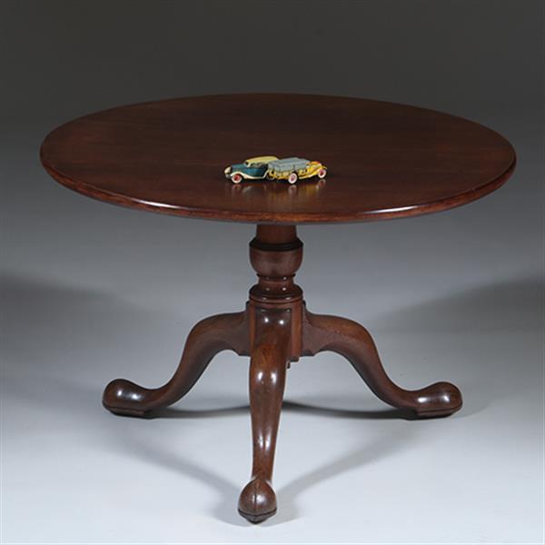 Grote foto verlaagde massief mahonie tilttop ca 1775 no.301870 antiek en kunst stoelen en banken