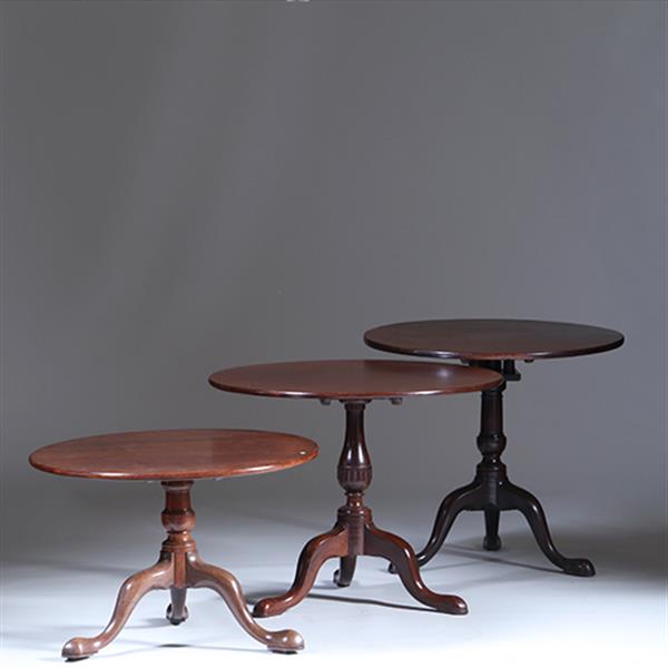 Grote foto verlaagde massief mahonie tilttop ca 1775 no.301870 antiek en kunst stoelen en banken