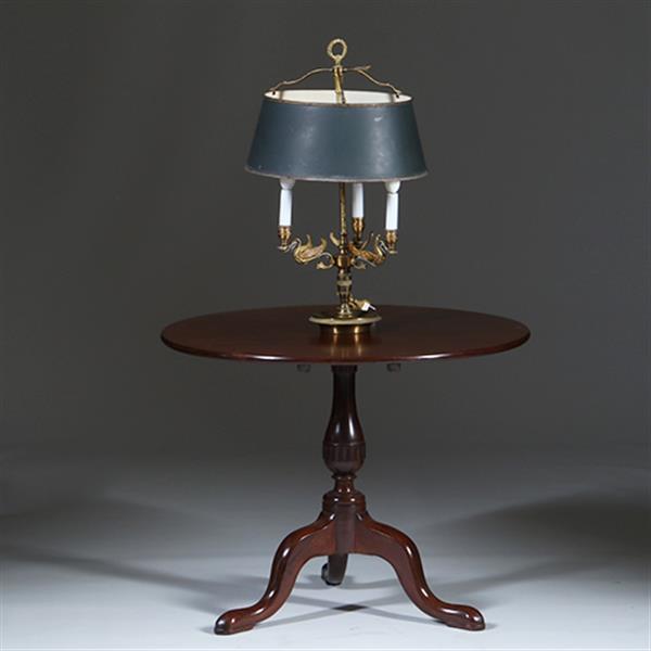Grote foto massief mahonie tilttop ca 1775 zeer solide no.301875 antiek en kunst stoelen en banken
