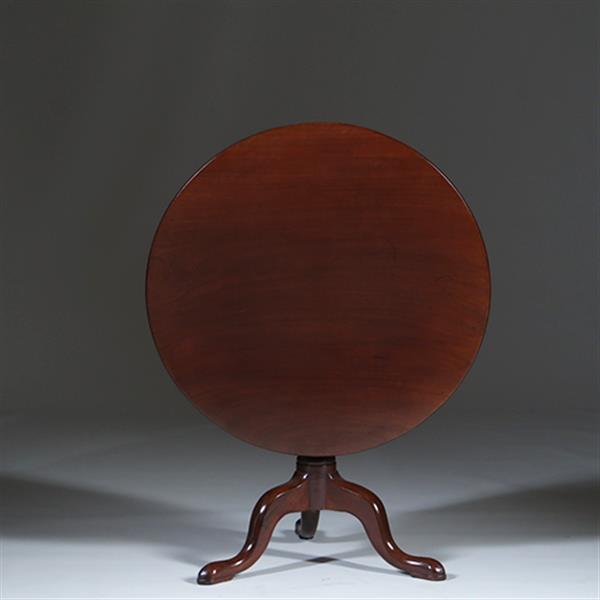 Grote foto massief mahonie tilttop ca 1775 zeer solide no.301875 antiek en kunst stoelen en banken