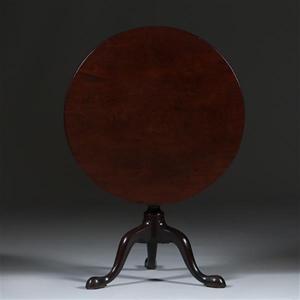 Grote foto bird cage tilttop massief mahonie schitterende kleur ca 1775 no.301865 antiek en kunst stoelen en banken