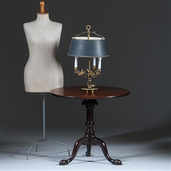 Grote foto bird cage tilttop massief mahonie schitterende kleur ca 1775 no.301865 antiek en kunst stoelen en banken