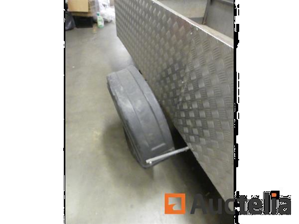 Grote foto enkelassige aanhanger 500 kg merk en model onbekend agrarisch aanhangwagens