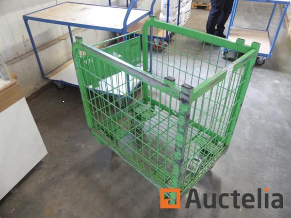 Grote foto draadgaas trolley op wielen doe het zelf en verbouw hefwerktuigen