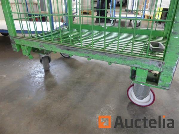 Grote foto draadgaas trolley op wielen doe het zelf en verbouw hefwerktuigen