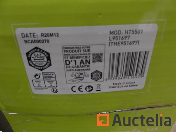 Grote foto lawn master elektrische heggenschaar ht5501 doe het zelf en verbouw gereedschappen en machines