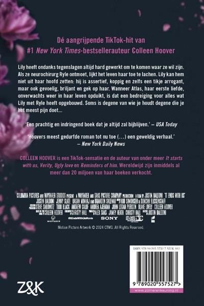 Grote foto it ends with us lily atlas 1 boeken overige boeken