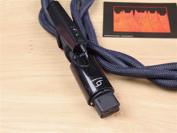 Grote foto audioquest hurricane hc high current audio power cable c19 2 0 metre audio tv en foto onderdelen en accessoires