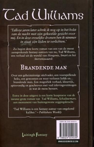 Grote foto de brandende man heugenis smart en het sterrenzwaard boeken science fiction