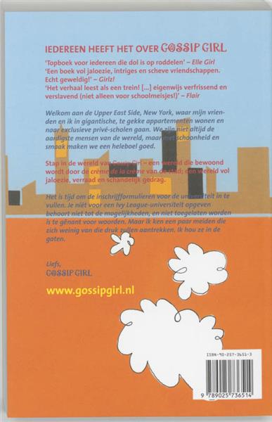 Grote foto we mailen gossip girl 2 boeken jeugd 13 jaar en ouder