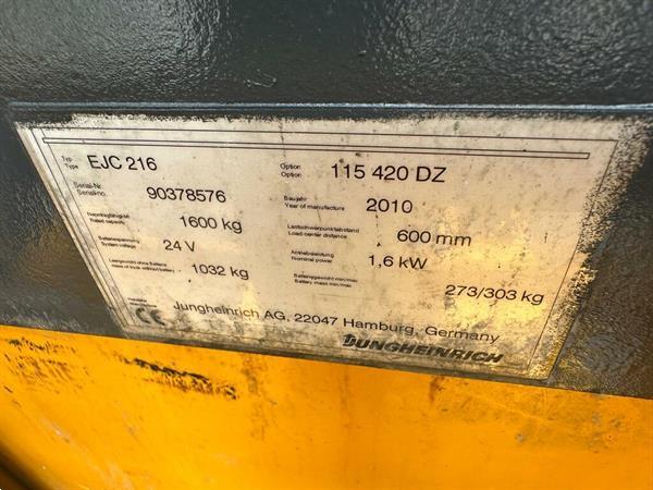 Grote foto vs 22262 elektrische triplex stapelaar jungheinrich freelift doe het zelf en verbouw hefwerktuigen