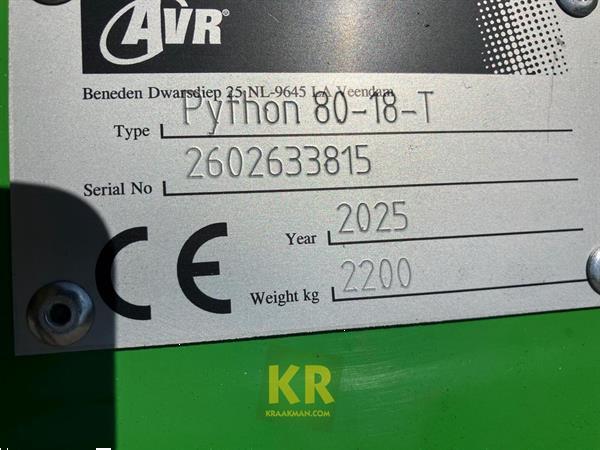 Grote foto avr python 30921 agrarisch kisten