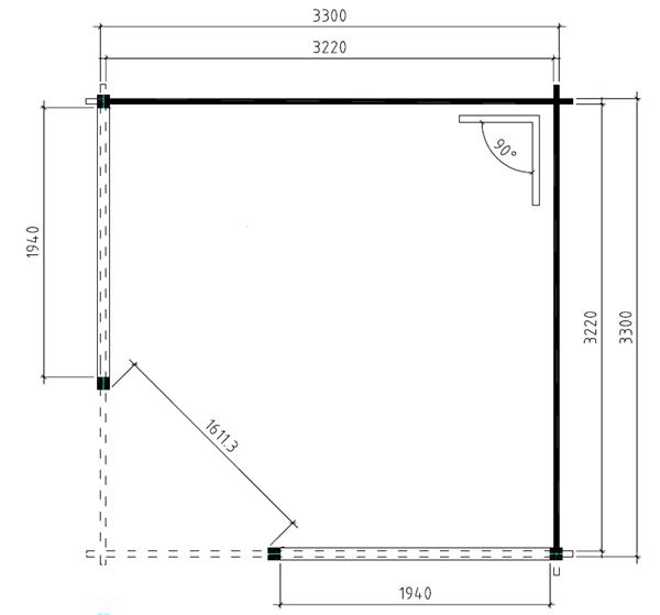 Grote foto nieuw paviljoen p3555 tuin en terras tuinhuisjes en blokhutten