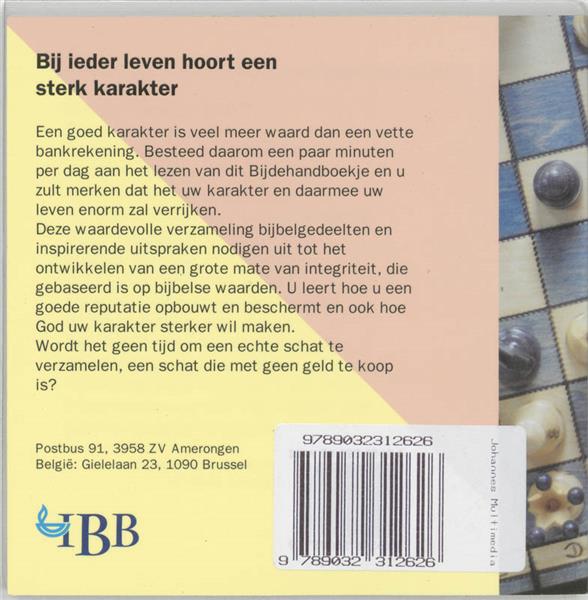 Grote foto bijdehandboekje over karakter boeken overige boeken