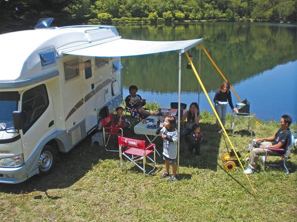 Grote foto fiamma tie down yellow caravans en kamperen tenten