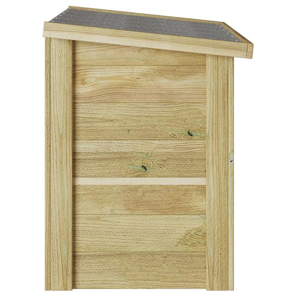 Grote foto vidaxl opslagdoos 44x80x57 cm ge mpregneerd vurenhout tuin en terras overige tuin en terras