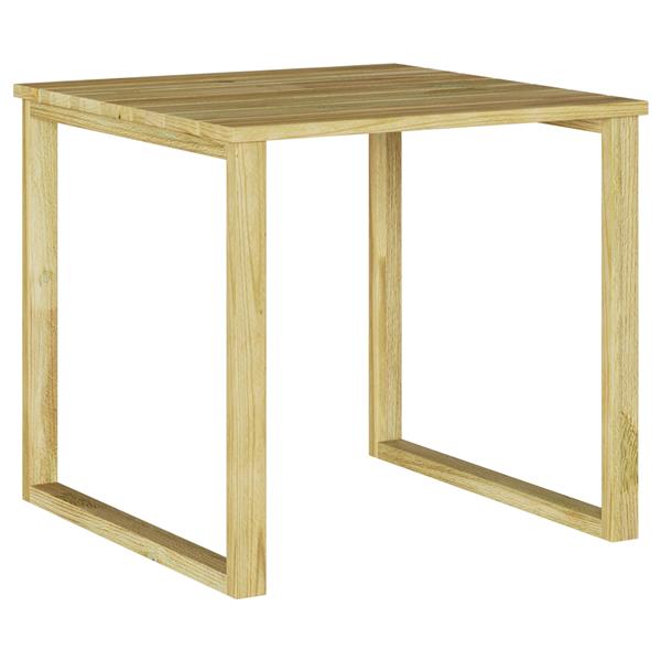 Grote foto vidaxl loungetafel 50 5x50 5x46 cm ge mpregneerd grenenhout tuin en terras tuinmeubelen