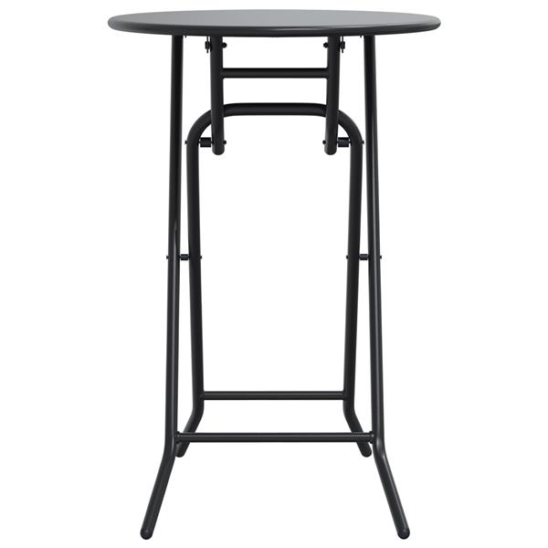 Grote foto vidaxl opvouwbare tuinstafel antraciet 50x72 cm staal tuin en terras tuinmeubelen