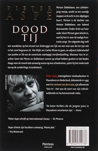 Grote foto dood tij meesters in misdaad 6 boeken thrillers