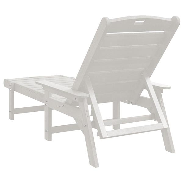 Grote foto vidaxl ligbed wit 53x162x98 5 cm hdpe tuin en terras tuinmeubelen