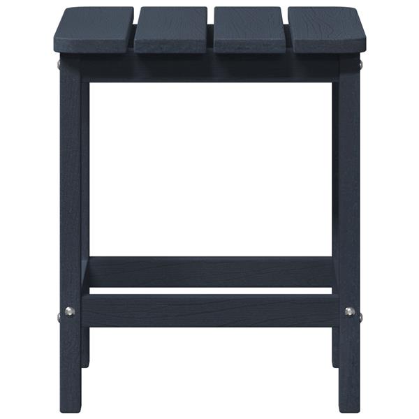 Grote foto vidaxl adirondack bijzettafel marineblauw 38x38x46 cm hdpe tuin en terras tuinmeubelen