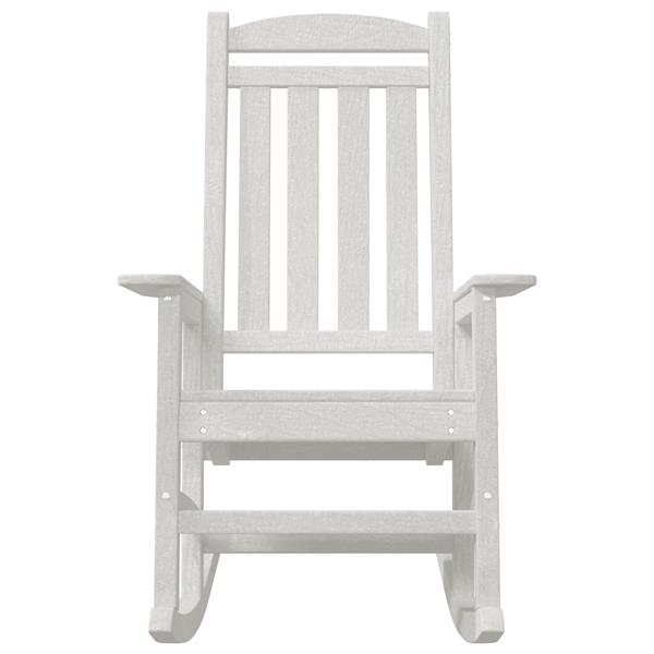 Grote foto vidaxl tuinligstoel wit 70x92x108 cm hdpe tuin en terras tuinmeubelen