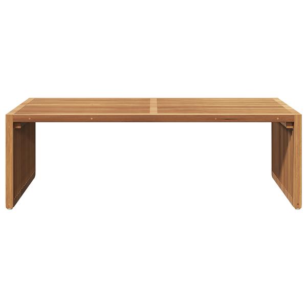 Grote foto vidaxl tuin bijzettafel 110x55x35 5 cm massief teakhout tuin en terras tuinmeubelen